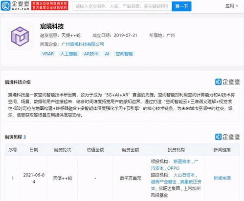 OPPO與廣汽資本共同投資空間智能技術研發商宸境科技，引領信息技術咨詢服務新浪潮